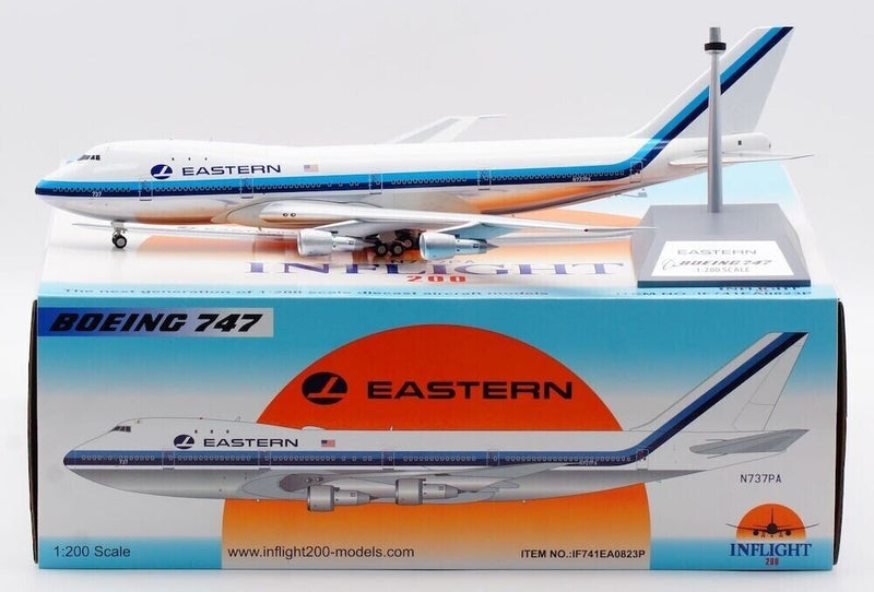 IF741EA0823P | InFlight200 1:200 | Boeing 747-121 Eastern Air Lines N737PA