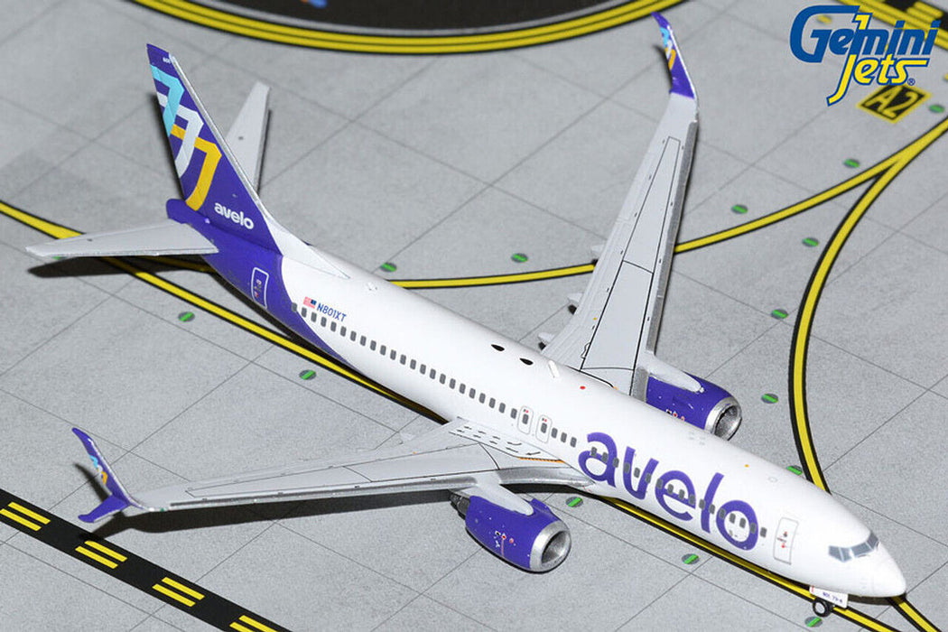 GJVXP2057 | Gemini Jets 1:400 1:400 | Boeing 737-800 Avelo Airlines N908XT