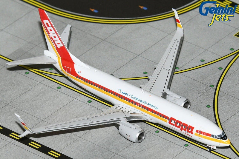 GJCMP2180 | Gemini Jets 1:400 | Boeing 737-800S Copa HP-1841 75th anniversary retro scheme