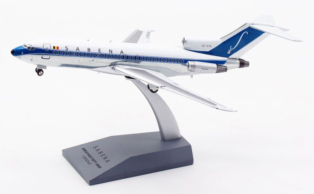 RM72102 | Retro Models 1:200 | Boeing 727-100 SABENA OO-STB (with stand)