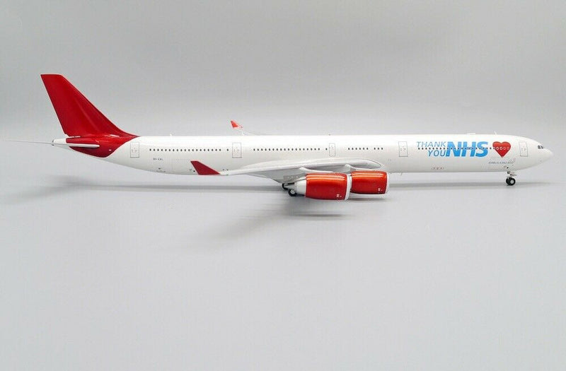 XX20097 | JC Wings 1:200 | Maleth Aero Airbus A340-600 Thank you NHS 9H-EAL(with stand)**PRE OWNED**