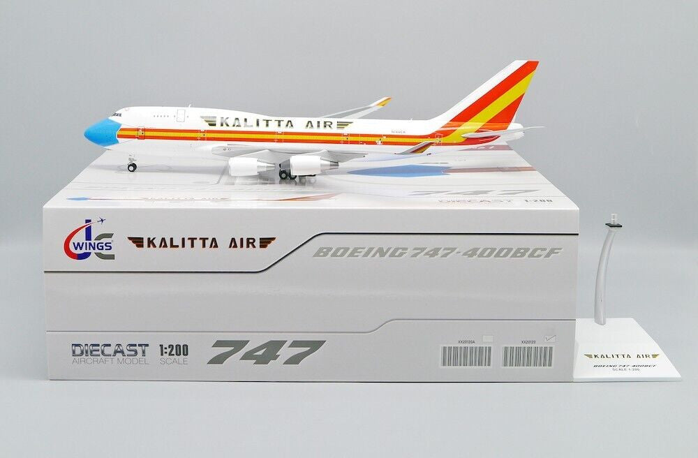 JC20120 | JC Wings 1:200 | Boeing 747-400 Kalitta Air  Mask Livery Reg N744CK