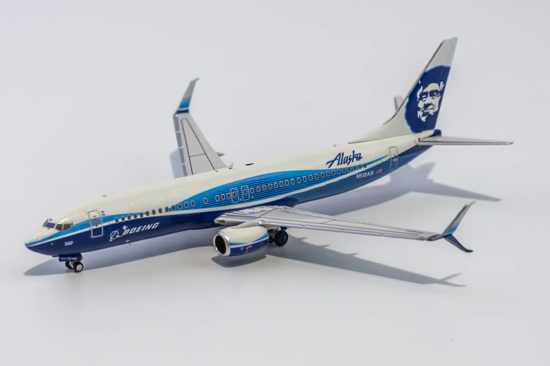 NG58095 | NG Models 1:400 | Boeing 737-800sw Alaska N512AS, 'Spirit of Seattle'