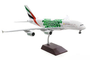 G2UAE774 | Gemini200 1:200 | Airbus A380 Emirates A6-EEW,'Green Expo 2020' (with stand)