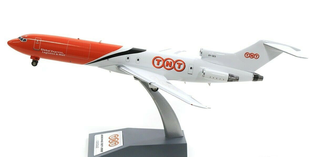 IF722TNT0320 | InFlight200 1:200 | Boeing 727-200 TNT OY-SES (with stand)