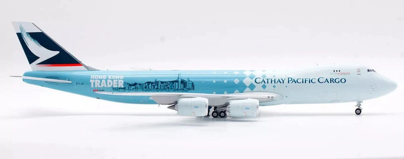 L2074 | SQ Wings | Boeing 747-8F Cathay Pacific B-LJA 'with stand'