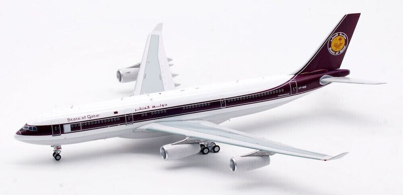 IF342QT0323 | InFlight200 1:200 | Airbus A340-211 Qatar Airways A7-HHK with stanD