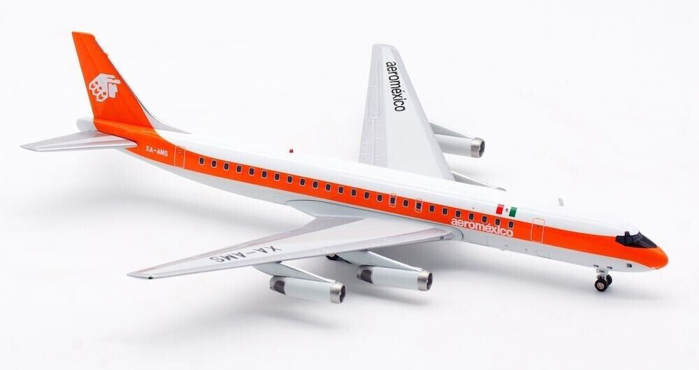 IF862AM1122 | InFlight200 1:200 | Douglas DC-8-62 Aeromexico XA-AMS (with stand)