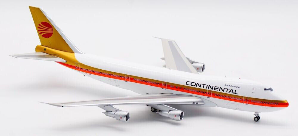 IF742CO1122 | InFlight200 1:200 | Boeing 747-200 Continental N605PE (with stand)
