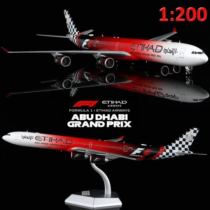 L2172 | SQ Wings | A340-600 Etihad Airways A6-EHJ ABU DHABI GRAND PRIX 2016
