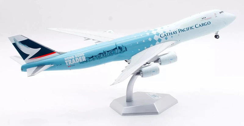 L2074 | SQ Wings | Boeing 747-8F Cathay Pacific B-LJA 'with stand'