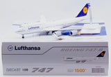 EW2748008 | JC Wings 1:200 | Boeing 747-8 Lufthansa '1500th Boeing 747' D-ABYP With Stand