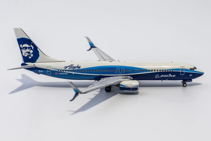 NG58095 | NG Models 1:400 | Boeing 737-800sw Alaska N512AS, 'Spirit of Seattle'