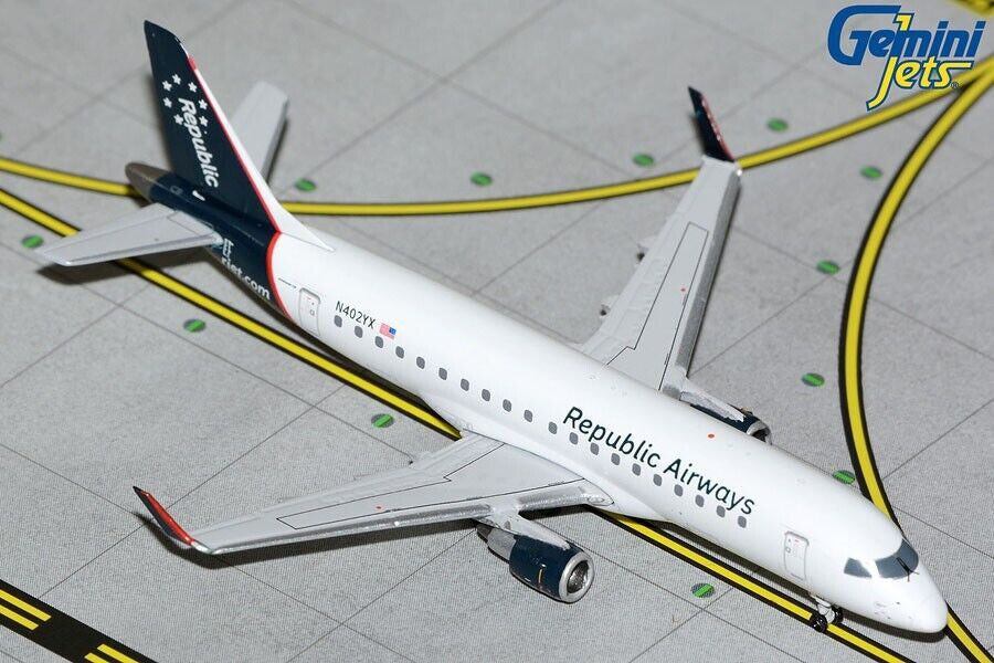 GJRPA2086 | Gemini Jets 1:400 1:400 | Embraer E-175LR Republic Airways N402YX