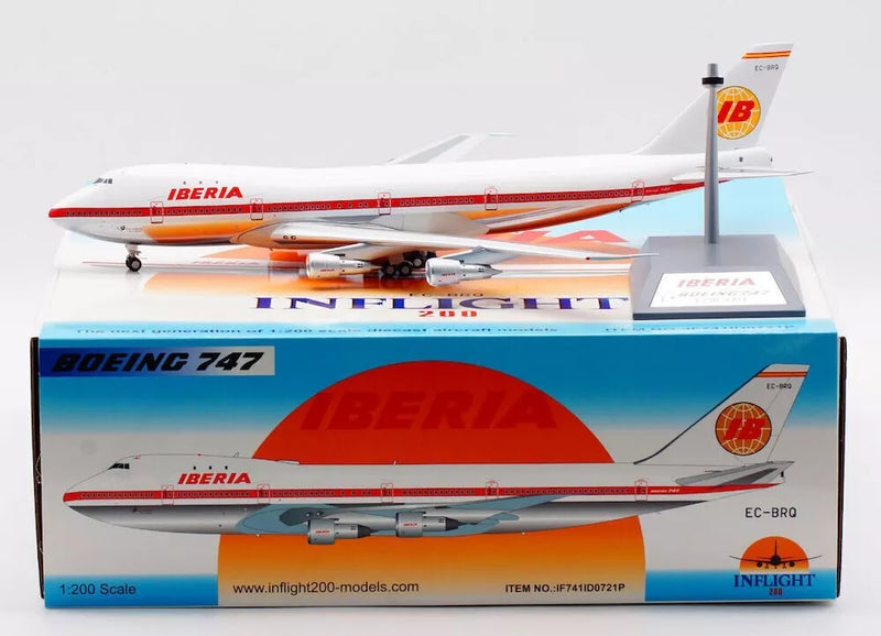 IF741D0721P | InFlight200 1:200 | Boeing 747-256B Iberia EC-BRQ