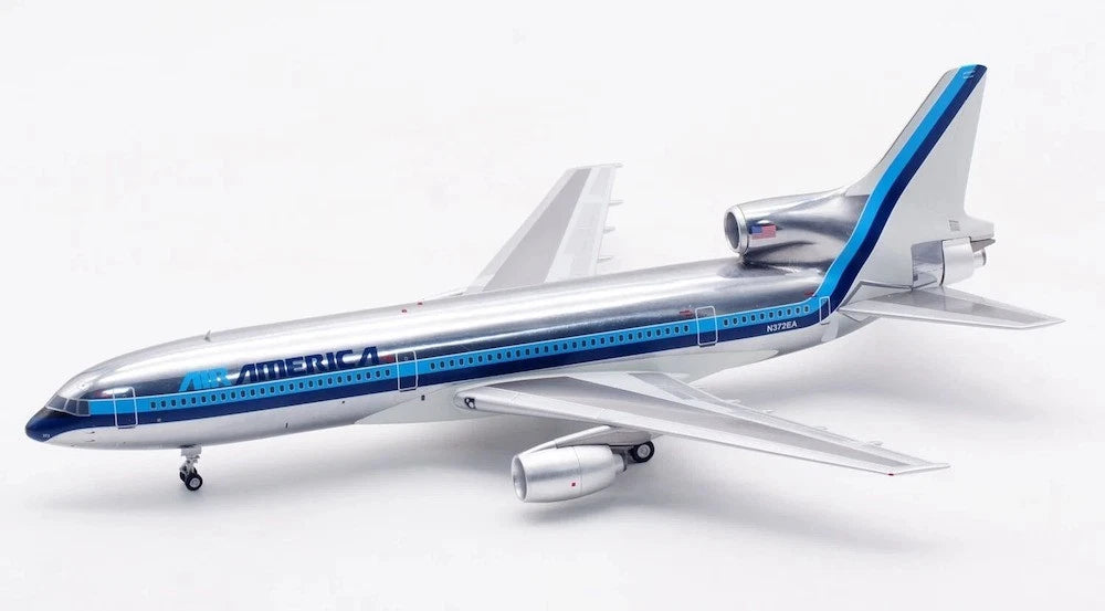 IF1011372P | InFlight200 1:200 | Lockheed L-1011-385-1 TriStar 1, Air America N372EA Polished with stand