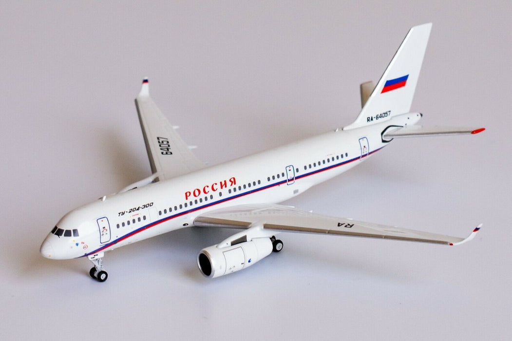 NG41002 | NG Models 1:400 | Russia State Transport Company Tupolev Tu-204-300 RA-64057