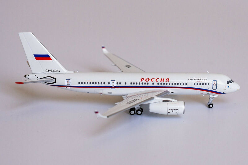 NG41002 | NG Models 1:400 | Russia State Transport Company Tupolev Tu-204-300 RA-64057