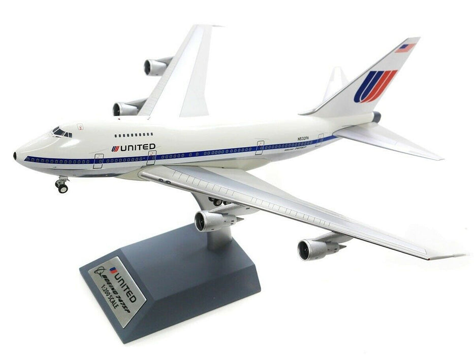 IF747SPUA0818 | InFlight200 1:200 | Boeing 747SP United Airlines N532PA (with stand)