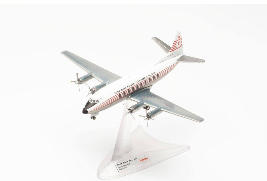 572866 | Herpa Wings 1:200 1:200 | Vickers Viscount 700 Turkish Airlines TC-SES