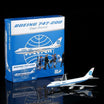 Boeing 747-200 Pan Am die-cast model aircraft in 1:400 scale.