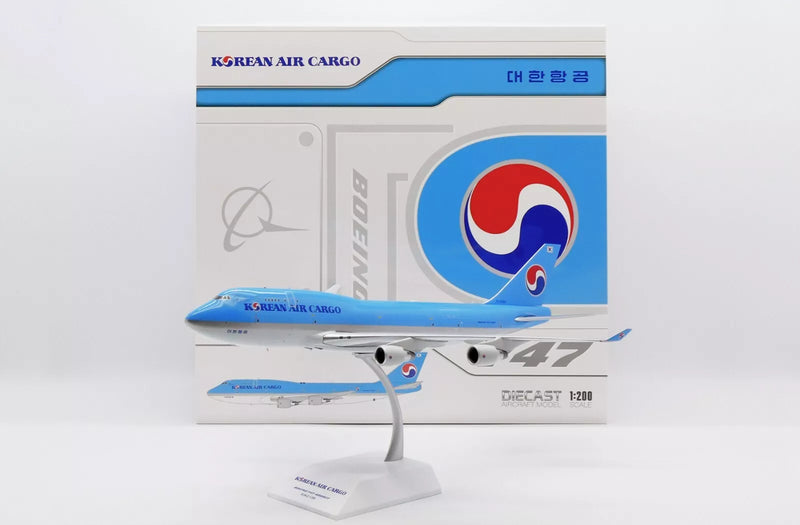 XX20186 | JC Wings 1:200 | Boeing 747-400BCF Korean Air Cargo HL7486 | is due February 2025