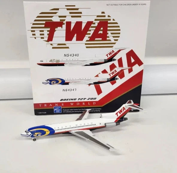 IF7220411B | InFlight200 1:200 | Boeing 727-200 TWA 'American Football RAMS' N64347