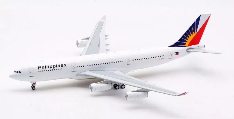 IF342PR0123 | InFlight200 1:200 | Airbus A340-211 Philippine Airlines F-OHPG with stand