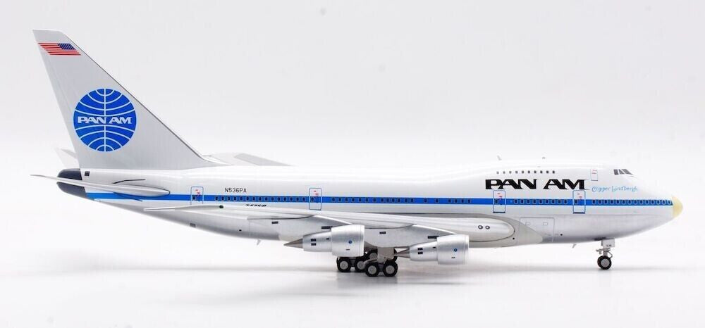 IF74SPPA1222P | InFlight200 1:200 | Boeing 747SP-21 Pan Am N536PA (polished, with stand)