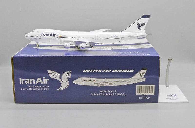 XX20127 | JC Wings 1:200 | Boeing 747-200 Iran Air Reg: EP-IAH With Stand