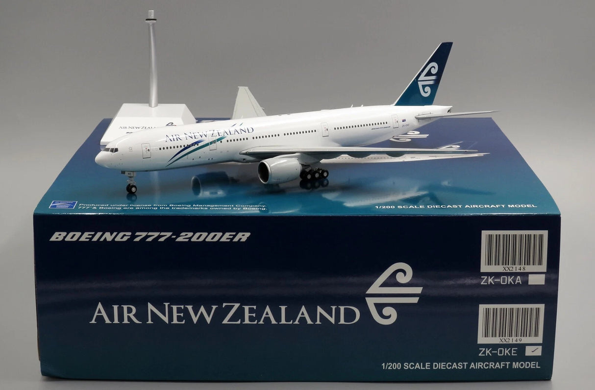 XX2149 | JC Wings 1:200 | Boeing 777-200ER Air New Zealand Reg ZK-OKE