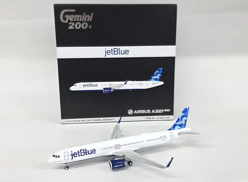 G2JBU1336 | GeminiJets 1:200 | Airbus A321neo JetBlue Airways N2180J Mint for Big Things