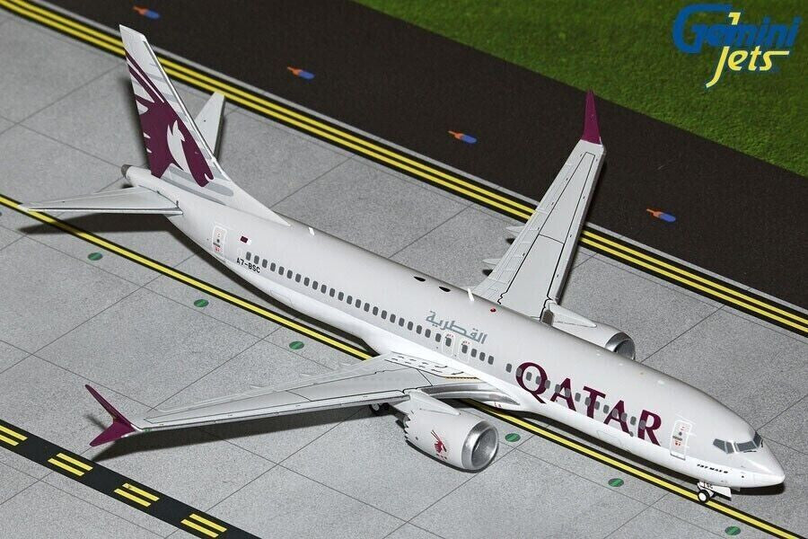 G2QTR1243 | Gemini200 1:200 | Boeing 737 Max 8 QATAR AIRWAYS A7-BSC