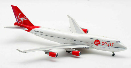 WB-VR-ORBIT | WB Models 1:200 | Boeing 747-400 Virgin Orbit N744VG (with underwing rocket and stand)