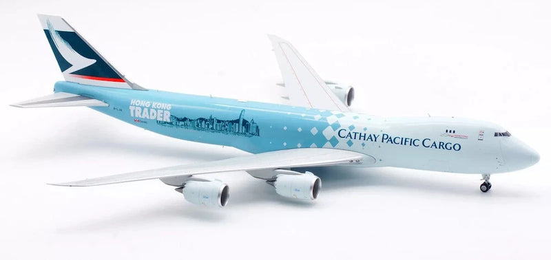 L2074 | SQ Wings | Boeing 747-8F Cathay Pacific B-LJA 'with stand'