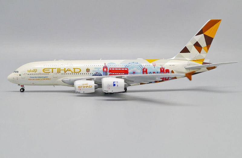 XX4277 | JC Wings 1:400 | Airbus A380 Etihad A6-APE, 'Choose the UK'