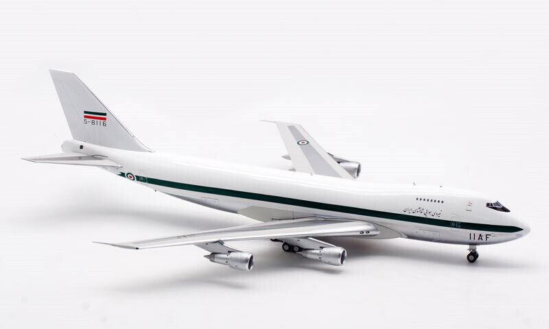 IF741IIAF01P | InFlight200 1:200 | Boeing 747-2J9F Iranian Air Force 5-8116 (with stand)