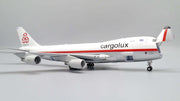 XX20051C | JC Wings 1:200 | Boeing 747-400FER Cargolux retro livery LX-NCL interactive series
