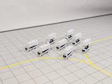 AG-CATERINGTRUCKS | Airport Accessories 1:400 | AIRPORT CATERING TRUCKS (x8) Mixed Narrowbody & Widebody Aircraft GSE Vehicles 1:400 Scale