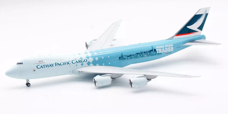 L2074 | SQ Wings | Boeing 747-8F Cathay Pacific B-LJA 'with stand'