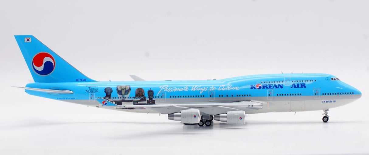 L2069FD | SQ Wings 1:200 | Boeing 747-400 Korean Air HL7488 Flaps Down