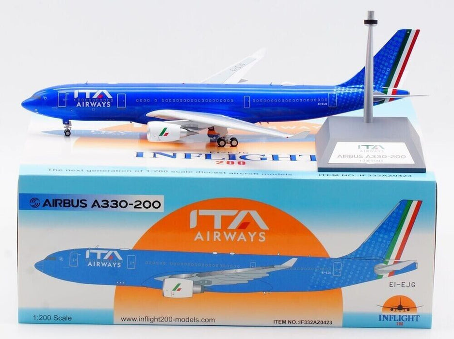 IF332AZ0423 | InFlight200 1:200 | Airbus A330-202 ITA EI-EJG (with stand)