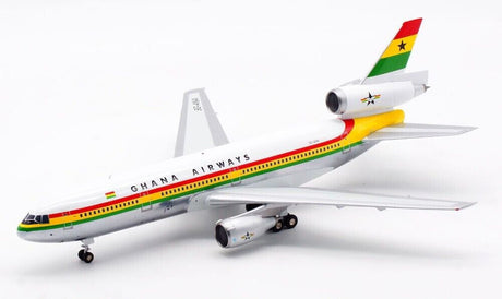 IFDC10GH0622P | InFlight200 1:200 | DC-10-30 Ghana Airways 9G-ANA (polished with stand)