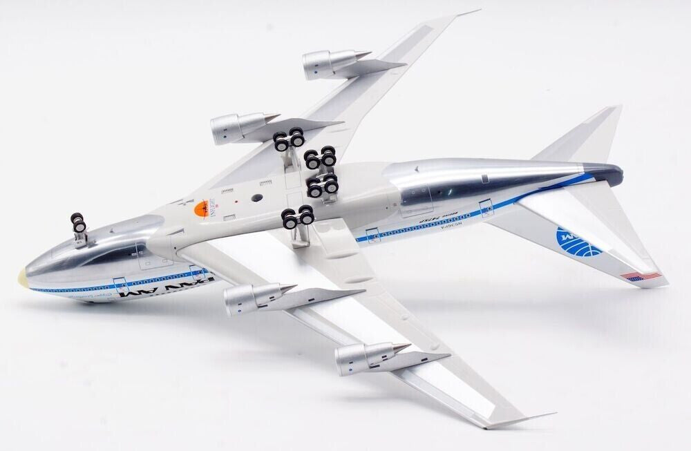 IF74SPPA1222P | InFlight200 1:200 | Boeing 747SP-21 Pan Am N536PA (polished, with stand)