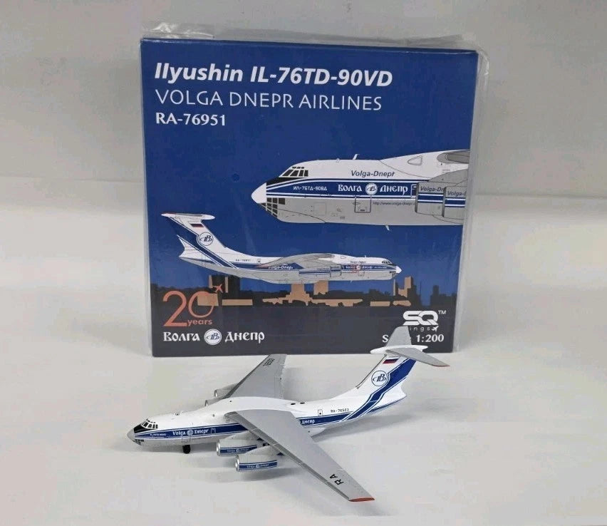 L2097 | SQ Wings 1:200 | Ilyushin IL-76 Volga-Dnepr Airlines RA-76503