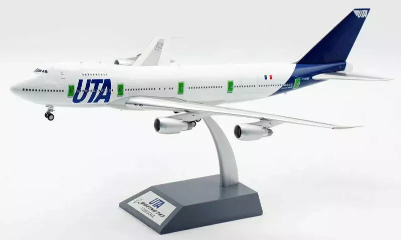 IF742UTA1119 | InFlight200 1:200 | Boeing 747-2B3BM Union de Transports Aeriens F-BTDG (with stand)