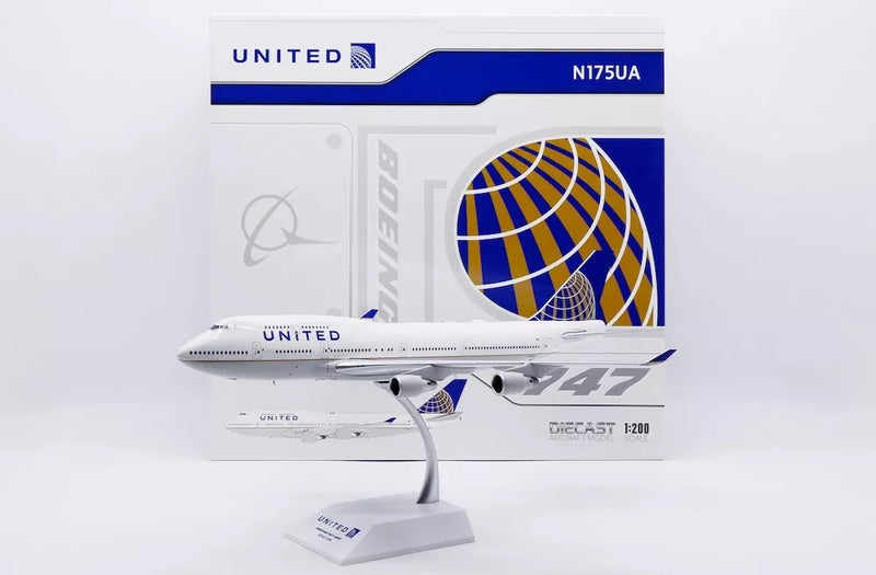 XX20520 | JC Wings 1:200 | Boeing 747-400 United Airlines N175UA With Stand