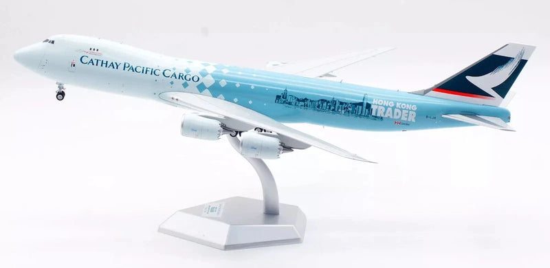 L2074 | SQ Wings | Boeing 747-8F Cathay Pacific B-LJA 'with stand'