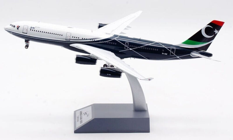 IF342LIBYAN1 | InFlight200 1:200 | Airbus A340-200 LIBYAN 5A-ONE with stand
