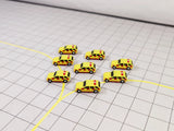 AG-OPERATIONSCAR | AvGeek Models 1:200 | 8x AIRFIELD OPERATIONS CARS Airport Vehicles GSE Models 1:200 Scale Scenery